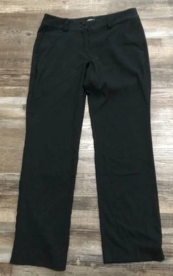 Pantalones informales Nike Golf para mujer talla 10 negros Tour Performance frente plano Foto 1 de 4