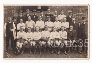 1905 RPPC - FRANK BOYLEN & (HARTLEPOOL ROVERS) RUGBY TEAM - Real Photo - Picture 1 of 2