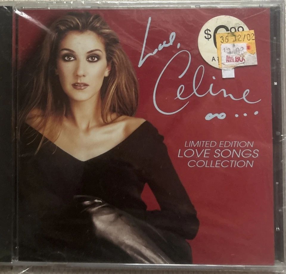 Love Celine Limited Edition Love Songs Collection 1997 by 550 Music