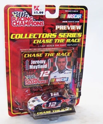 1:64 RACING CHAMPIONS 2001 VISTA PREVIA #12 MÓVIL 1 FORD PENKE JEREMY MAYFIELD NUEVO EN PAQUETE Foto 1 de 3