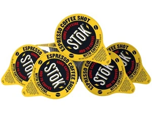 100 Bulk Single Serve Cups Stok Caffeinated Cold Brew Coffee Shots 40Mg Caffeine - Picture 1 of 5
