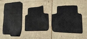 3 Piece Black Carpet Floor Mats For 2013-17 Honda Accord Sedan PP SBR OEM *READ - Picture 1 of 8