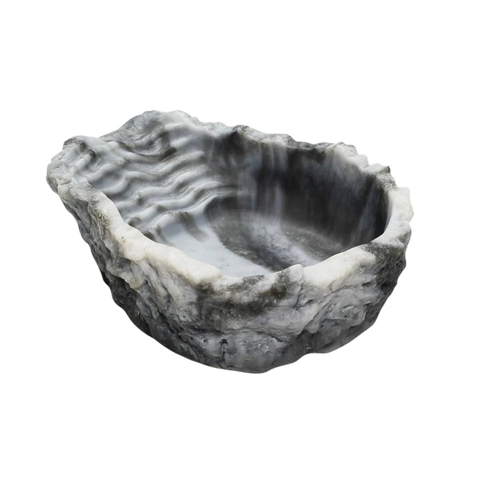 Hobby Trinkschale S 50 ml marmoriert Terrarium Schale Wasser Reptilien Deko - Bild 1 von 1