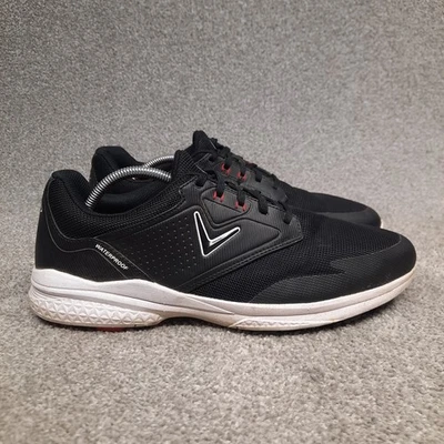 Callaway Solona TRX V2 Golf Shoes Sneaker Men's Size 11.5 Black White Waterproof - Image 1 of 4