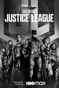 JUSTICE LEAGUE POSTER Batman Wonder Woman The Flash Aquaman Poster A3 A4