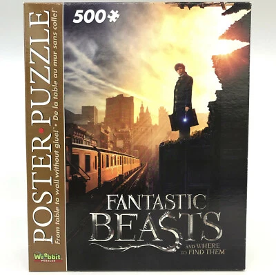 Wrebbit Poster Jigsaw Puzzle New York 500pc NEW Fantastic Beasts H Potter 2016 - Image 1 of 4