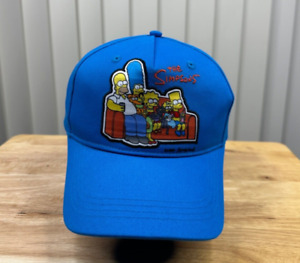 The Simpsons Cap Hat Adults Adjustable Blue Lightweight Universal Studios Casual