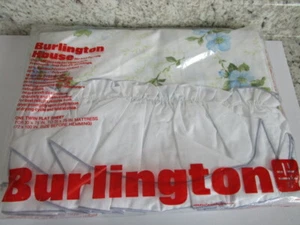 Burlington Morning Primrose Vintage Twin Flat Sheet NIP No Iron Percale - Picture 1 of 3