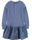 $55 Girls Polo Ralph Lauren blue dress size l (12-14) p10 c