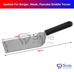 Professional Spatula Burger,Steak,Pancake Griddle Turner Cooking Baking Utensil - Picture 1 of 4
