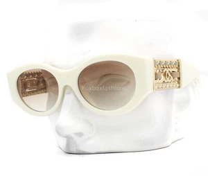 Chanel Sunglasses ch5536QA 1255/13 Creamy White Gold CC Logo w/case - Picture 1 of 15