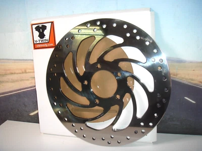 Rotor de freno Indian Scout disco trasero o delantero acero inoxidable Edart V-Twin 23-0072 Y1 Foto 1 de 4