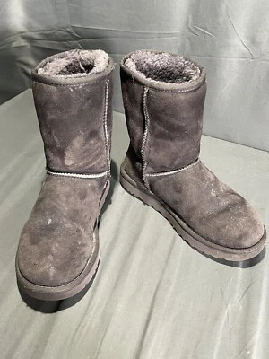 Botas Ugg Classic Short II para mujer talla US 6 color: ¿púrpura/gris? #1016223 Foto 1 de 4
