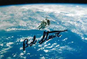 Robert Stewart autographed Astronaut STS-41-B  STS-51-J RARE COA LOOK! - Picture 1 of 1