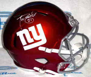 CASCO FLASH TIKI BARBER FIRMADO DE NUEVA YORK GIGANTES F/Talla F - Virginia - J.S.A. Cert. - Imagen 1 de 4