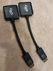 C2G 8in DisplayPort to VGA Adapter - DP to VGA Adapter Converter 54323 (Lot of 2