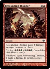 4x Resounding Thunder MTG Shards of Alara NM Magic Regular