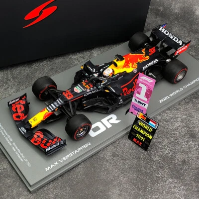 Spark 1:18 Model RedBull Racing Honda RB16B Abu Dhabi GP 2021 WDC Max Verstappen - Bild 1 von 4