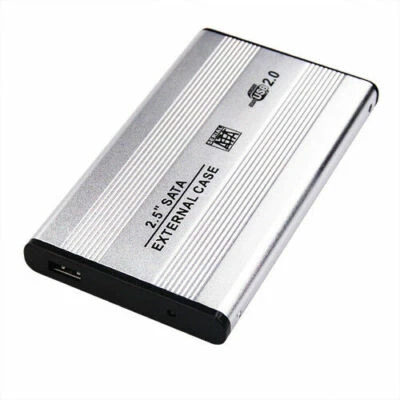 2.5 Sata to USB Hard Drive Caddy HDD Enclosure Case Laptop and PC Computer Cover - Image 1 of 4