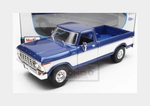 1:18 MAISTO Ford Usa F-150 Pick-Up 1979 Blue White MI31462BL - Foto 1 di 2