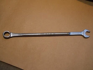 Mac TOOLS#S114 - 11/16", SAE, Long Round Handle, Combination Wrench, 12 Pt.,-USA - Picture 1 of 9