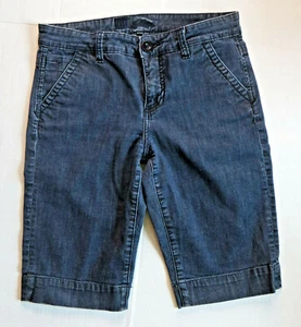 Pantalones cortos largos de mezclilla de jean azules Kut From The Cloth para mujer talla 6 - Imagen 1 de 3