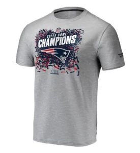 New England Patriots Super Bowl LIII Champ NFL Pro Line Gray LS T Youth L NIB - Picture 1 of 3