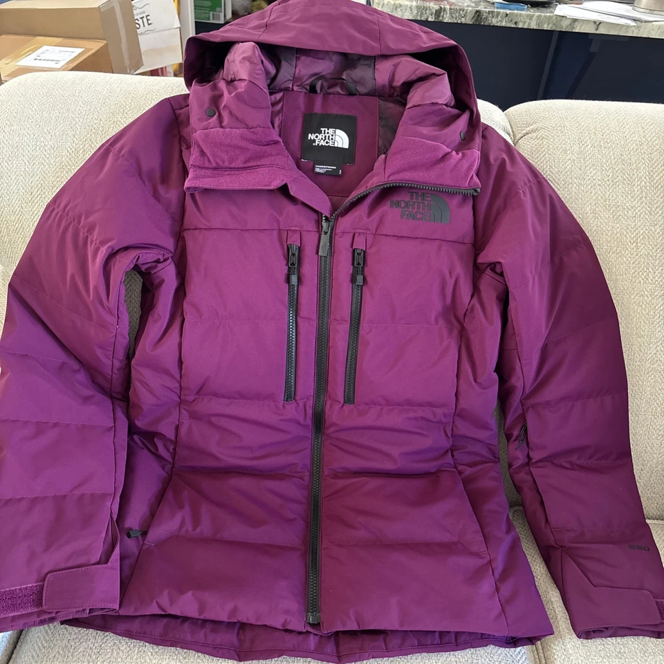 The North Face Women’s Core fire Down Jacket Pamplona Purple SP GENTLY USED - Image 1 of 4