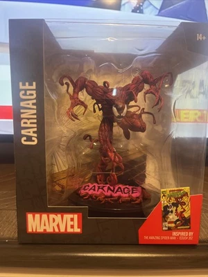 Marvel Wave 4 Carnage The Amazing Spider-Man #362 1:10 Scale Posed Fig. w/ Scene - Image 1 of 4