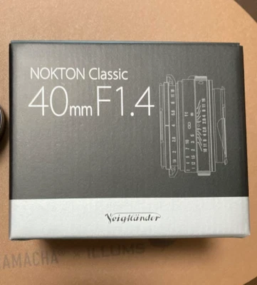 Voigtlander NOKTON classic 40mm F1.4 MC VM Leica M New in Box from Japan - Image 1 of 2