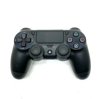 Sony Dualshock 4 Wireless PlayStation 4 Controller Black CUH-ZCT1U Tested Good - Image 1 of 4