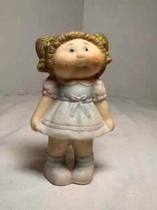 Estatuilla de niña Cabbage Patch Kids Special Pensamientos for Special People 1984 de colección - Imagen 1 de 6