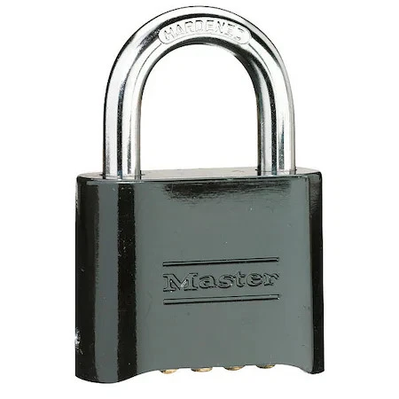 Master Lock 178D Combination Padlock, Body Thickness 1 In, Number Of Dials 4, - Image 1 of 2