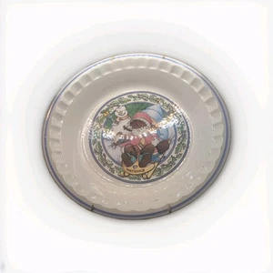 Watkins Country Kids Recipe Pie Plate Fireside French Apple Pie Snow Magic 1989 - Picture 1 of 3