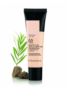 The Body Shop Matte Clay Skin Clarifying Foundation peruvian Lily 010 - Picture 1 of 1