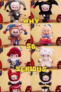 Why So Serious Series- Vinyl Plush Pendant Blind Box Hot Cute Toy Gift - Picture 1 of 30