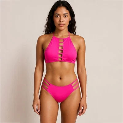 Victoria’s Secret PINK Hot Pink Bikini Set – Size Small (S/P/CH) - Image 1 of 4