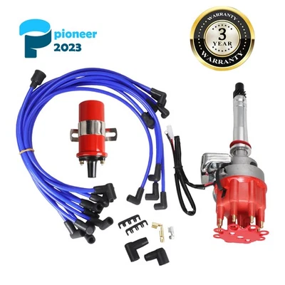 Distribuidor de alta calidad Hei Blue 5/16 para Ford 327 350 1956-1984 8 cilindros EE. UU. Foto 1 de 4