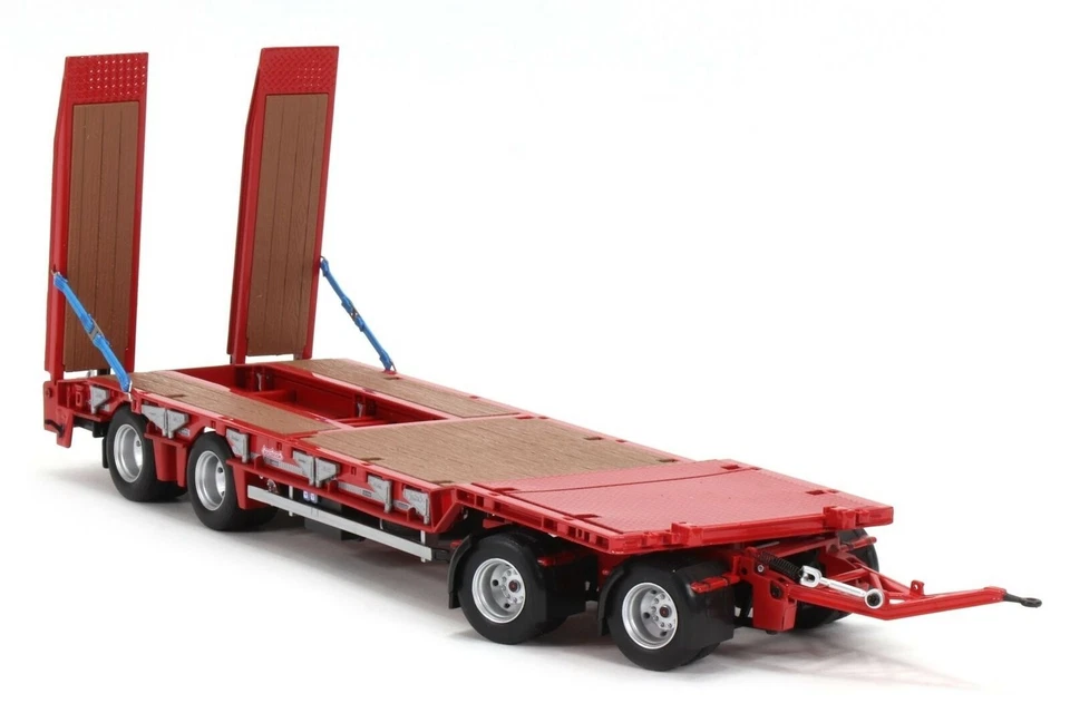 AT-Collections Nooteboom ASDV 40-22 4-Achsen Trailer mit Ramps - Rot (AT3200139)