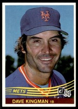 1984 Donruss Dave Kingman New York Mets #360