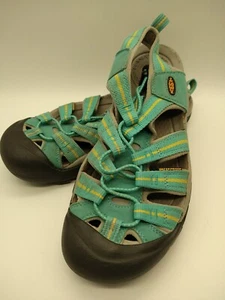 Keen Newport H2 Hiking Sport Waterproof Sandals Green Womens Size 8 - Picture 1 of 8