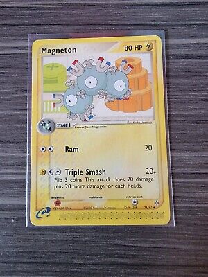 Magneton 35/97 EX Dragon Pokemon Card 2003 E Reader E Series Non Holo - NM!