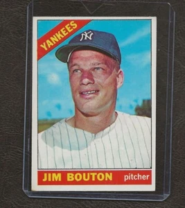 1966 Topps Baseball #276 Jim Bouton, New York Yankees, EX! - Picture 1 of 2