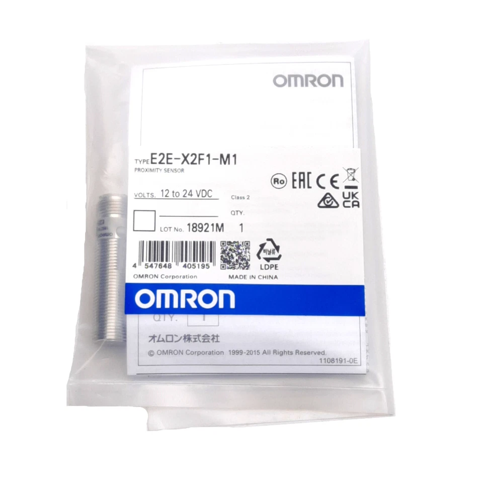 1pcs for Omron E2e-x2f1-m1 Proximity Sensor Inductive 12mm PNP