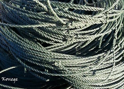 Teichnetz 20m x 30m Maschenweite 10cm Reiherschutznetz Vogelabwehrnetz dklgrün - Bild 1 von 2