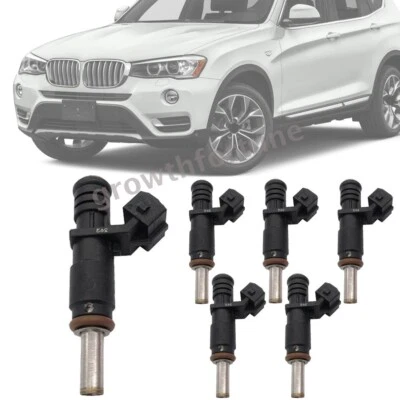 6X Fuel Injectors Replacement For BMW 128i 328i X3 X 5 Z4 525i 2.0L 2006-2012 - Image 1 of 4