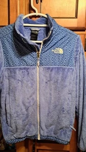 Girl The North Face Polartec Fleece/Polyester Top Jacket Blue size L(14-16) - Picture 1 of 6