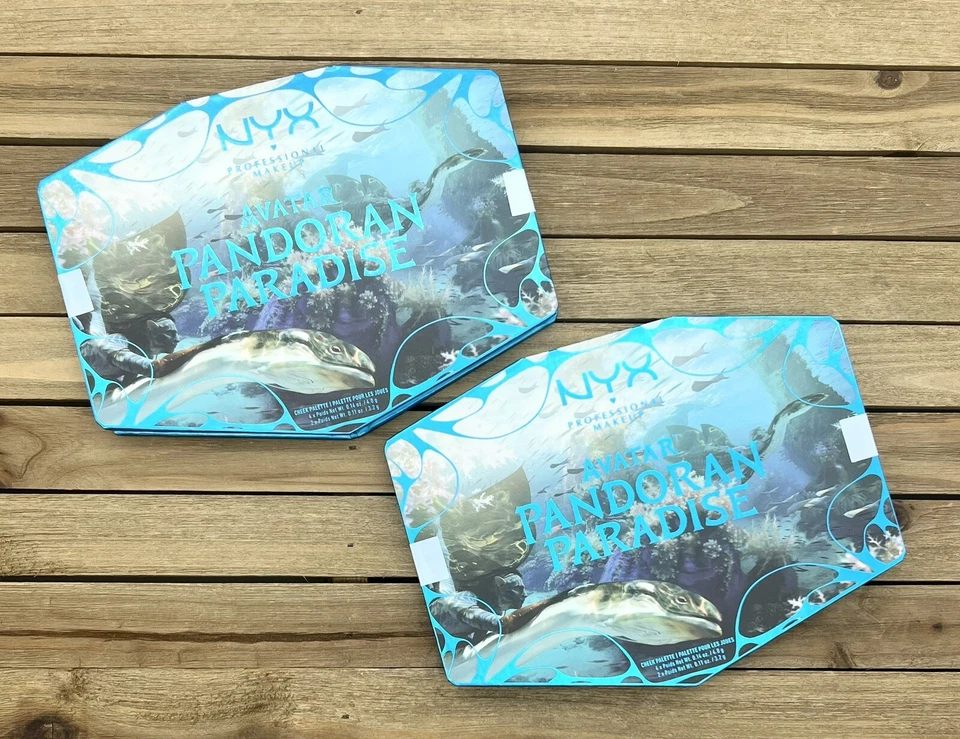 2 NYX PANDORAN PARADISE Avatar The Way of Water Cheek Palette Limited SEALED!!! - Image 1 of 4