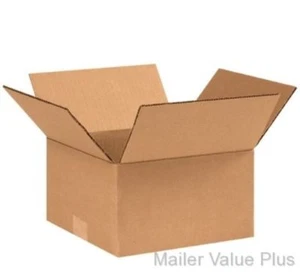 50 -  9 x 9 x 5 Shipping Boxes Packing Moving Cartons Cardboard Mailing Box - Picture 1 of 1