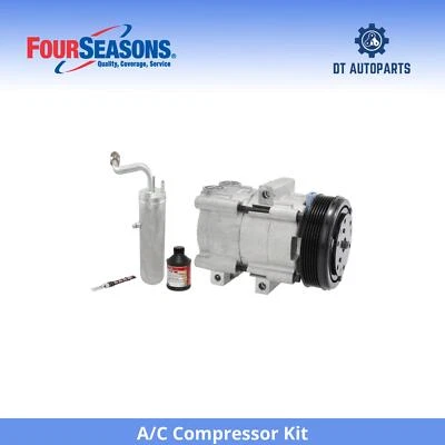 For 2002-2004 Ford F-350 Super Duty A/C Compressor Kit 4 Seasons 2003 - Image 1 of 4
